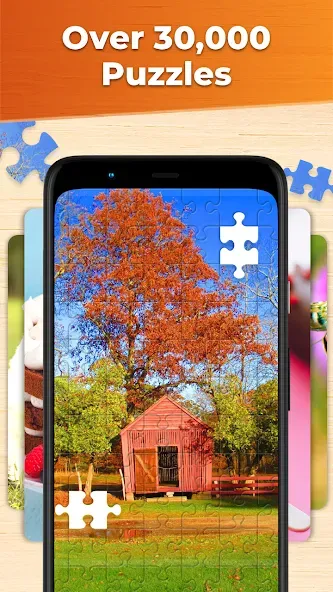 Скачать Jigsaw Puzzles HD Puzzle Games [MOD: без рекламы и все пазлы открыты] — скриншот 2
