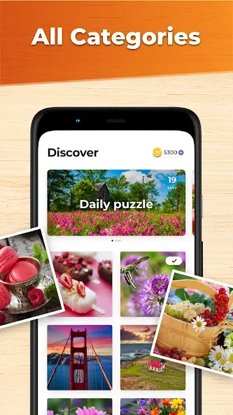 Скачать Jigsaw Puzzles HD Puzzle Games [MOD: без рекламы и все пазлы открыты] — скриншот 3
