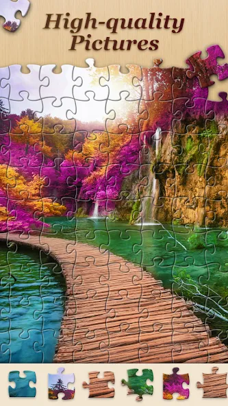 Скачать взлом Jigsawscapes® - Jigsaw Puzzles [MOD: без рекламы и все пазлы открыты] — скриншот 5