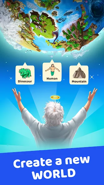 Скачать взлом Doodle God: Infinite Alchemy [MOD: безлимитные ресурсы и все элементы открыты] — скриншот 3