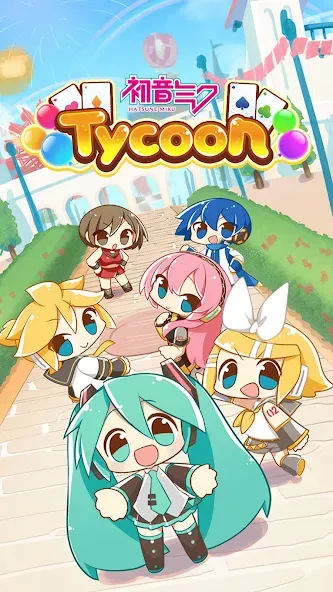 Hatsune Miku Tycoon [MOD: безлимитные деньги и все улучшения] на Андроид — скриншот 1