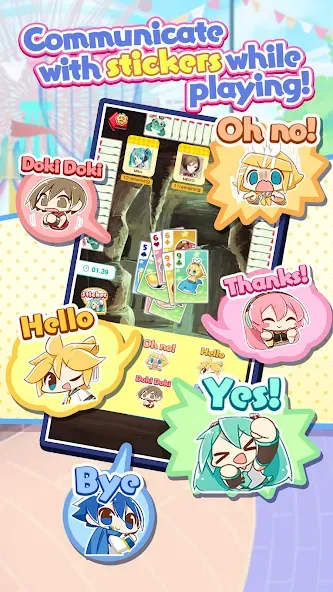 Hatsune Miku Tycoon [MOD: безлимитные деньги и все улучшения] на Андроид — скриншот 3