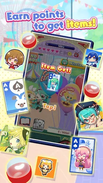 Hatsune Miku Tycoon [MOD: безлимитные деньги и все улучшения] на Андроид — скриншот 4