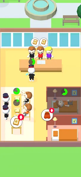My Hotel Life [MOD: безлимитные деньги и всё открыто] — Скачать бесплатно (APK) — скриншот 2