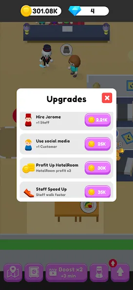 My Hotel Life [MOD: безлимитные деньги и всё открыто] — Скачать бесплатно (APK) — скриншот 3