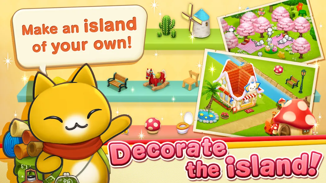 Meow Meow Star Acres [MOD: много денег и все питомцы] последняя версия — скриншот 3