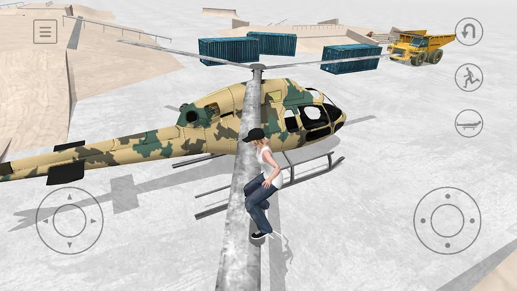 Скачать Skate Space [MOD: безлимитные деньги и все трюки открыты] — скриншот 2