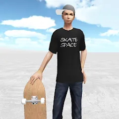 Скачать Skate Space [MOD: безлимитные деньги и все трюки открыты]