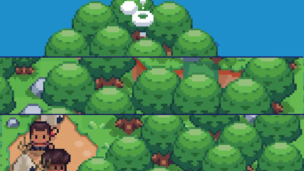 Скачать Tiny Island Survival [MOD: безлимитные ресурсы и здоровье] на телефон — скриншот 5
