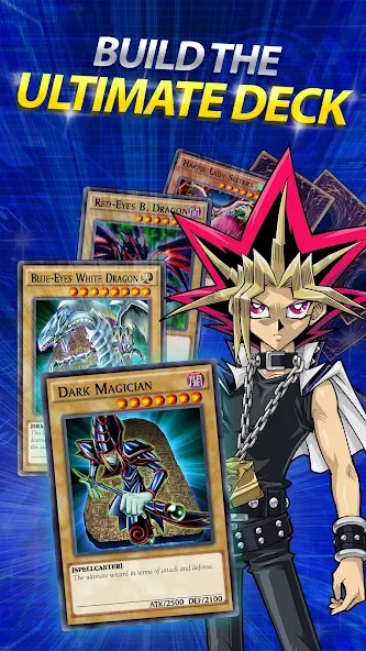 Yu-Gi-Oh! Duel Links [MOD: безлимитные ресурсы и открытые карты] на Андроид — скриншот 2
