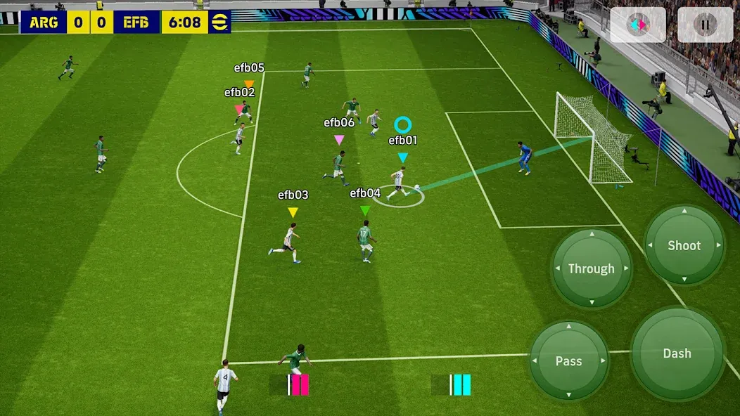 Взломанная eFootball™ 2024 [MOD: безлимитные монеты и премиум-игроки] на Андроид — скриншот 3