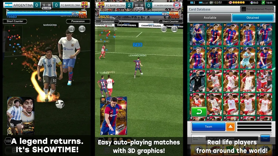 Скачать eFootball™ CHAMPION SQUADS [MOD: безлимитные деньги и сильная команда] на телефон — скриншот 2