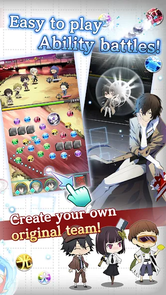 Скачать взлом Bungo Stray Dogs: TotL [MOD: безлимитные ресурсы и открытые персонажи] — скриншот 5