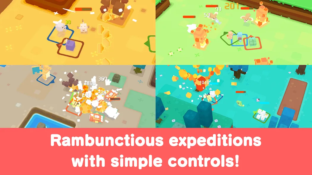 Pokémon Quest [MOD: безлимитные ресурсы и усиленные покемоны] — Скачать бесплатно (APK) — скриншот 2