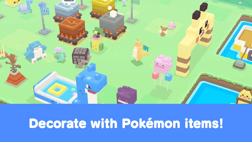 Pokémon Quest [MOD: безлимитные ресурсы и усиленные покемоны] — Скачать бесплатно (APK) — скриншот 4
