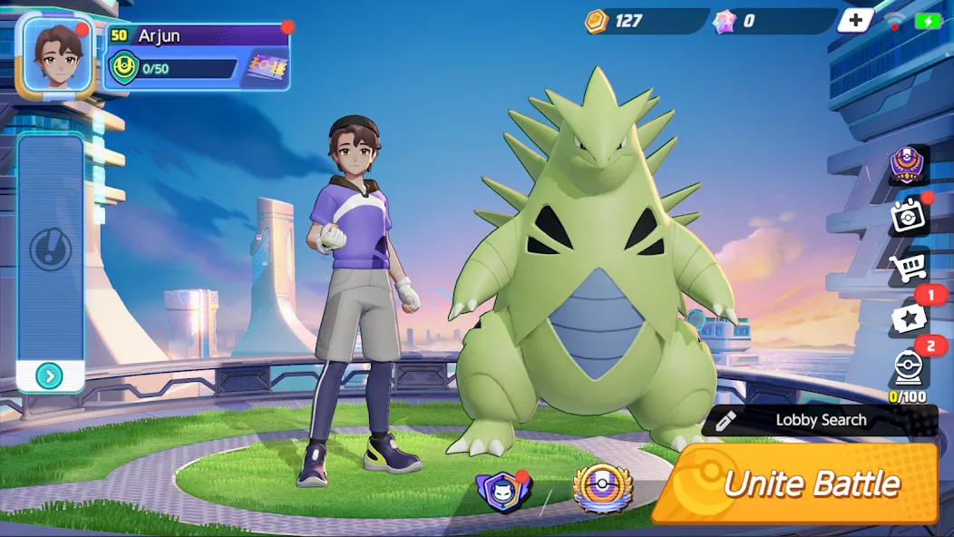 Скачать Pokémon UNITE [MOD: безлимитные ресурсы и открытые персонажи] — скриншот 5