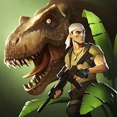 Взломанная Jurassic Survival [MOD: безлимитные ресурсы и открыты рецепты] на Андроид