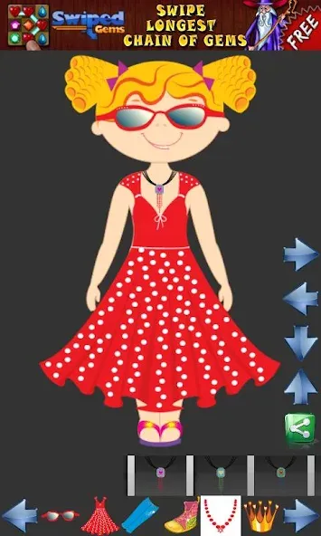 Dress up Princess for kids [MOD: все наряды разблокированы] последняя версия — скриншот 2