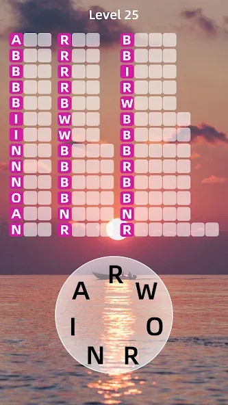 Zen Word® - Relax Puzzle Game [MOD: безлимитные подсказки и монеты] на Андроид — скриншот 3