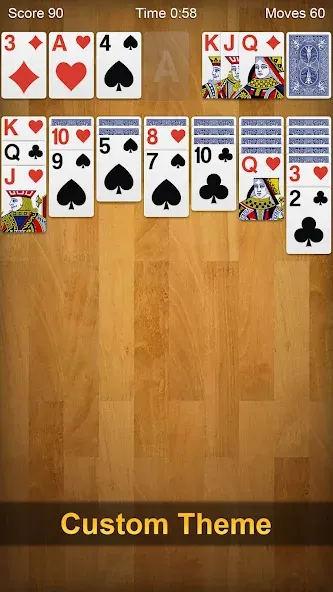 Klondike Solitaire - Patience [MOD: без рекламы и много подсказок] на Андроид — скриншот 4