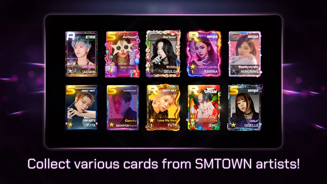SUPERSTAR SMTOWN [MOD: безлимитные алмазы и открыты все песни] — Скачать бесплатно (APK) — скриншот 5