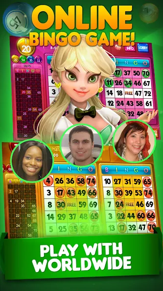 Bingo City 75 : Bingo & Slots [MOD: безлимитные монеты и бонусы] последняя версия — скриншот 2