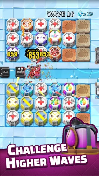 Tower Defense PvP:Tower Royale [MOD: безлимитные монеты и усиленные башни] — Скачать бесплатно (APK) — скриншот 2