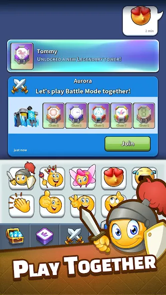 Tower Defense PvP:Tower Royale [MOD: безлимитные монеты и усиленные башни] — Скачать бесплатно (APK) — скриншот 5