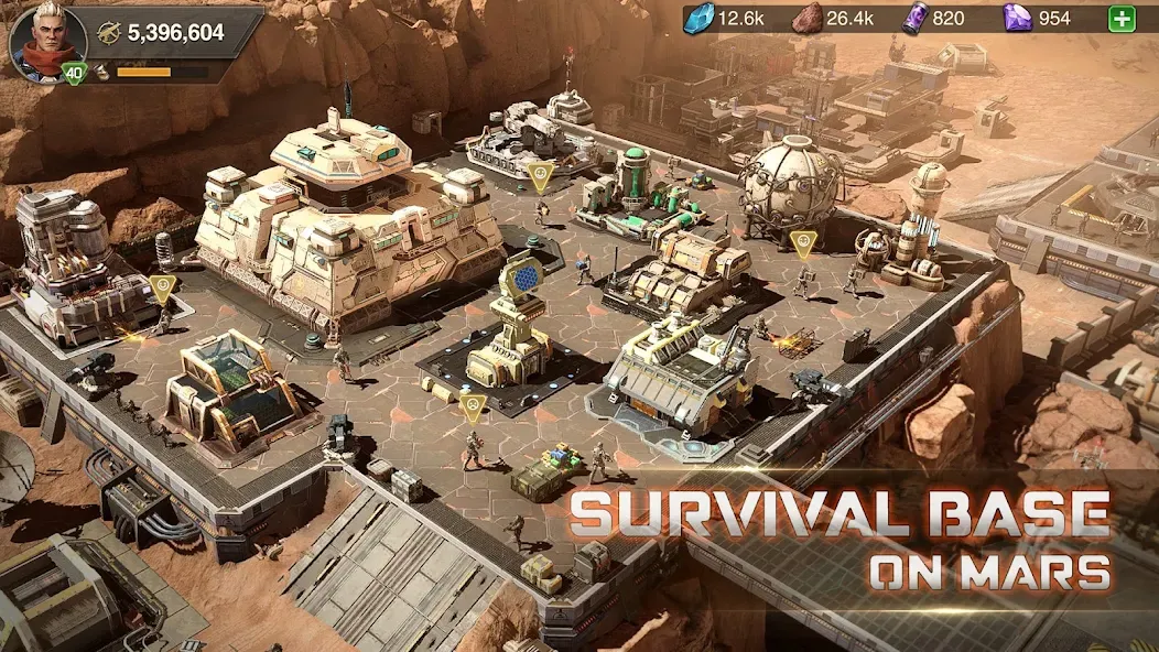 Скачать Marsaction: Infinite Ambition [MOD: безлимитные ресурсы и энергия] на телефон — скриншот 5