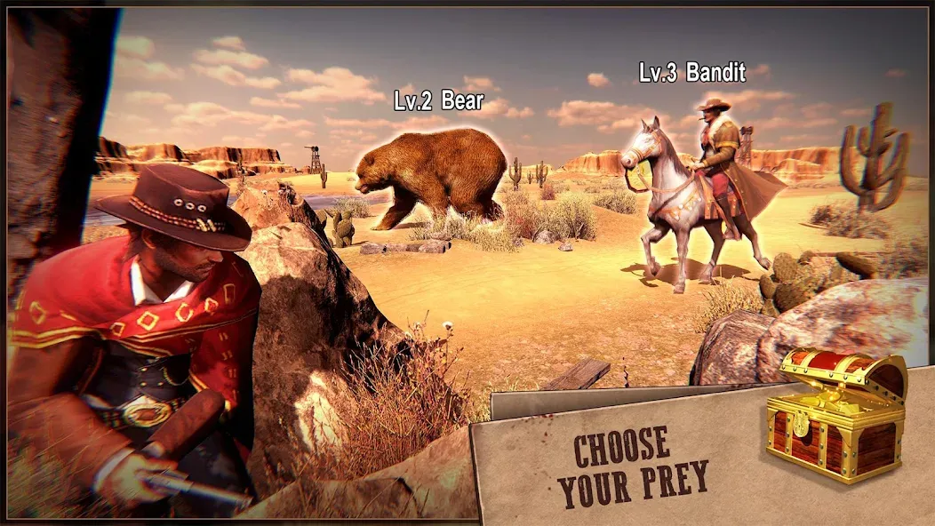 Скачать West Game [MOD: безлимитные ресурсы и быстрая прокачка] — скриншот 4