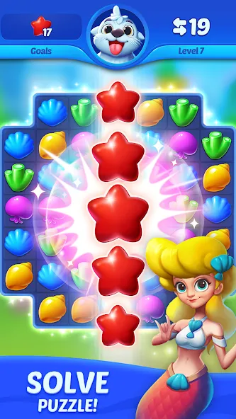 Ocean Match [MOD: безлимитные жизни и монеты] — Скачать бесплатно (APK) — скриншот 1