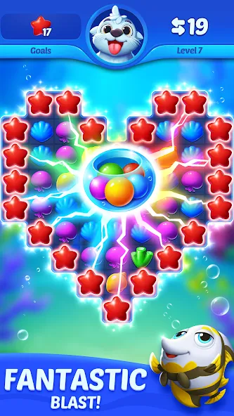 Ocean Match [MOD: безлимитные жизни и монеты] — Скачать бесплатно (APK) — скриншот 2