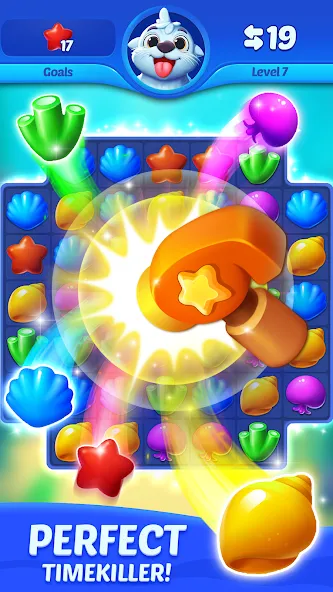 Ocean Match [MOD: безлимитные жизни и монеты] — Скачать бесплатно (APK) — скриншот 4