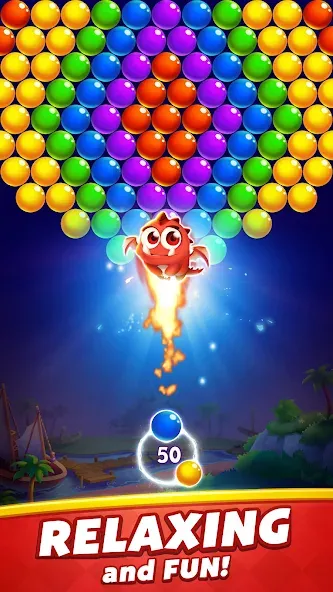 Скачать Bubble Shooter [MOD: безлимитные жизни и бонусы] на телефон — скриншот 4