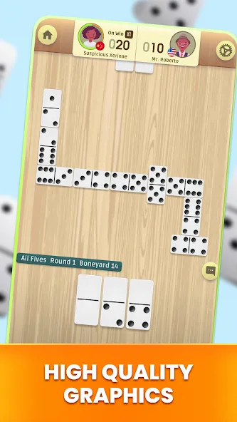 Dominoes: Classic Dominos Game [MOD: безлимитные монеты и все режимы] на Андроид — скриншот 2