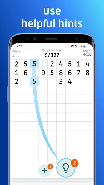 Number Crunch - Number Games [MOD: безлимитные подсказки и жизни] (Бесплатно / APK) — скриншот 4