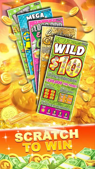 Скачать Lottery Scratchers Master [MOD: неограниченные билеты и быстрые выигрыши] — скриншот 2