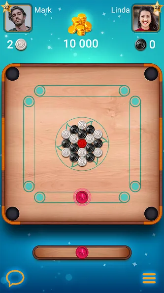 Скачать взлом Carrom Lure - Disc pool game [MOD: безлимитные монеты и все уровни] — скриншот 3