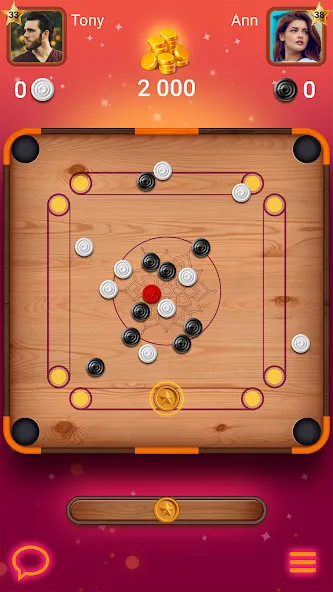 Скачать взлом Carrom Lure - Disc pool game [MOD: безлимитные монеты и все уровни] — скриншот 5