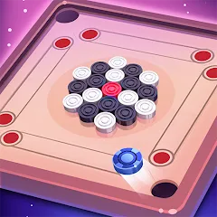 Скачать взлом Carrom Lure - Disc pool game [MOD: безлимитные монеты и все уровни]