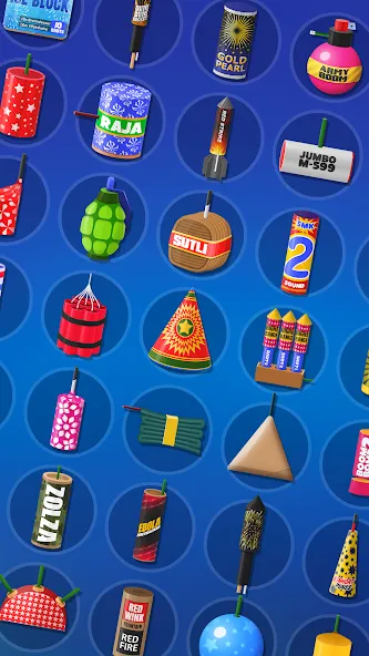 Diwali Firecrackers Simulator [MOD: неограниченные петарды и фейерверки] (Бесплатно / APK) — скриншот 2