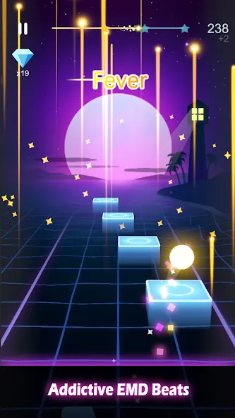 Music Crossing - The Horizon [MOD: музыкальные приключения без ограничений] на Андроид — скриншот 5