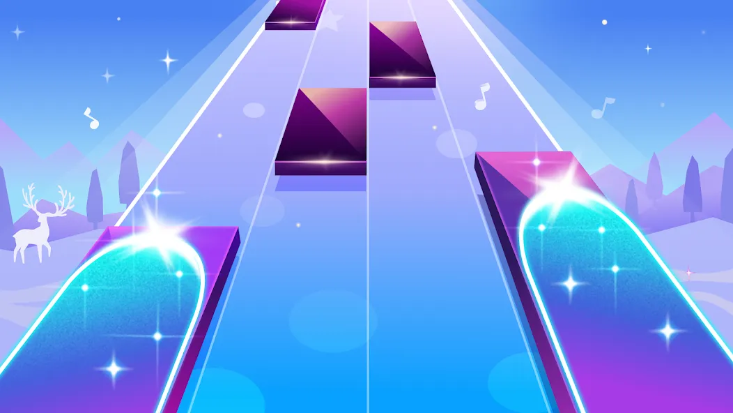 Скачать Magic Music Tiles, Piano Tiles [MOD: без рекламы и все песни открыты] на телефон — скриншот 1
