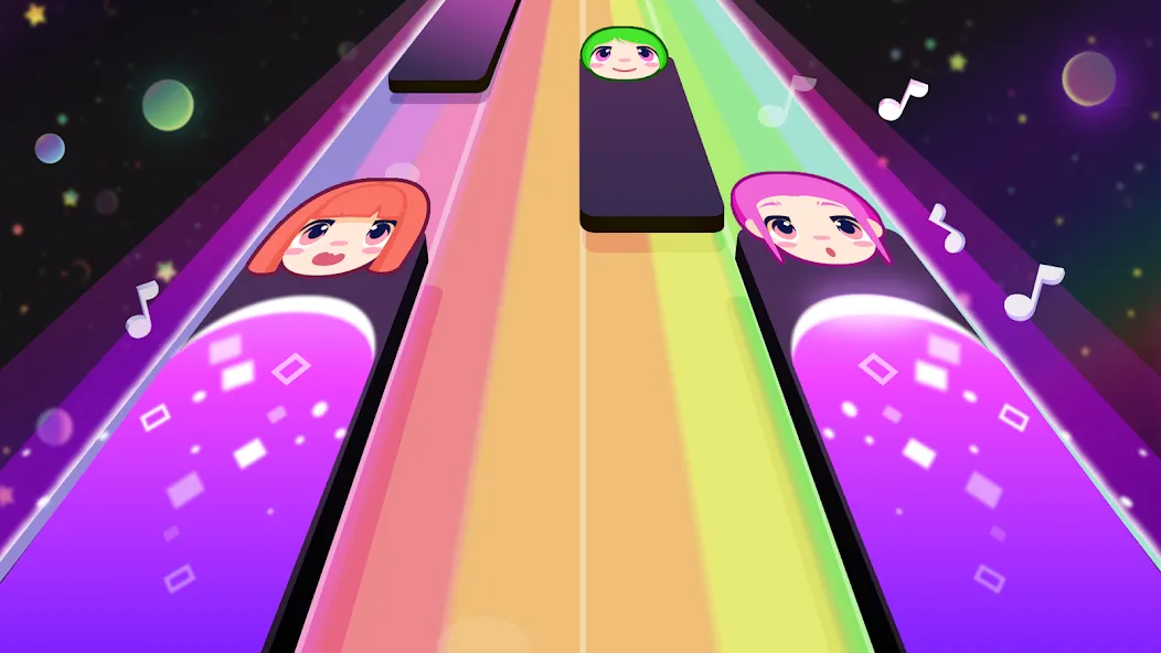 Скачать Magic Music Tiles, Piano Tiles [MOD: без рекламы и все песни открыты] на телефон — скриншот 3