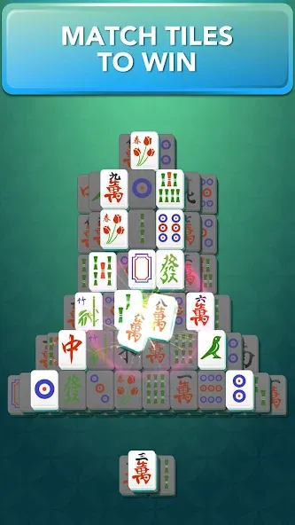 Взломанная Solitaire Mahjong for Seniors [MOD: подсказки и отмены без ограничений] на Андроид — скриншот 1