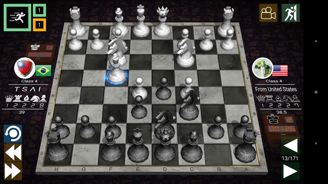 World Chess Championship [MOD: безлимитные подсказки и отмена ходов] на Андроид — скриншот 3