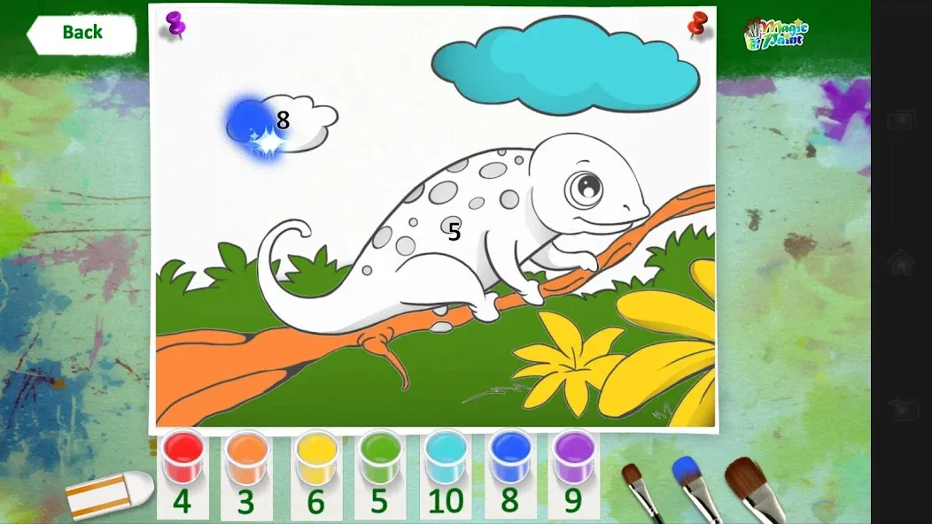 Скачать взлом Magic Paint [MOD: разблокированы все кисти и цвета] — скриншот 1