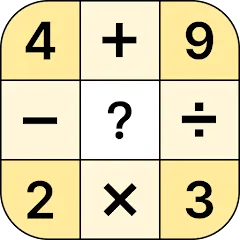 Скачать Crossmath - Math Puzzle Games [MOD: безлимитные подсказки и отмена ходов] на телефон