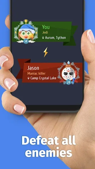 Скачать Words of Clans — Word Puzzle [MOD: подсказки и жизни без ограничений] — скриншот 2