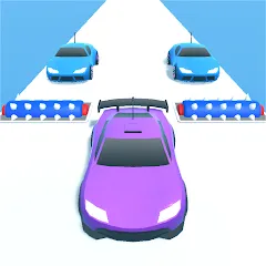 Merge Car Run - Evolution Race [MOD: много денег и все машины] на Андроид